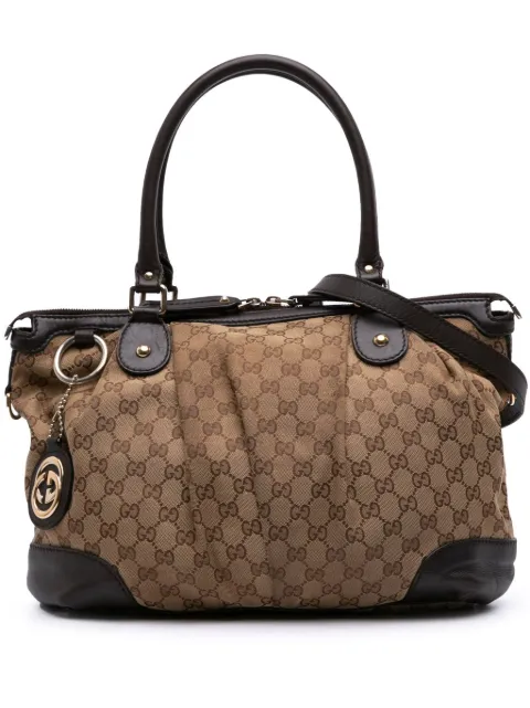 Gucci Pre-Owned 2016-2025 GG Canvas Sukey satchel
