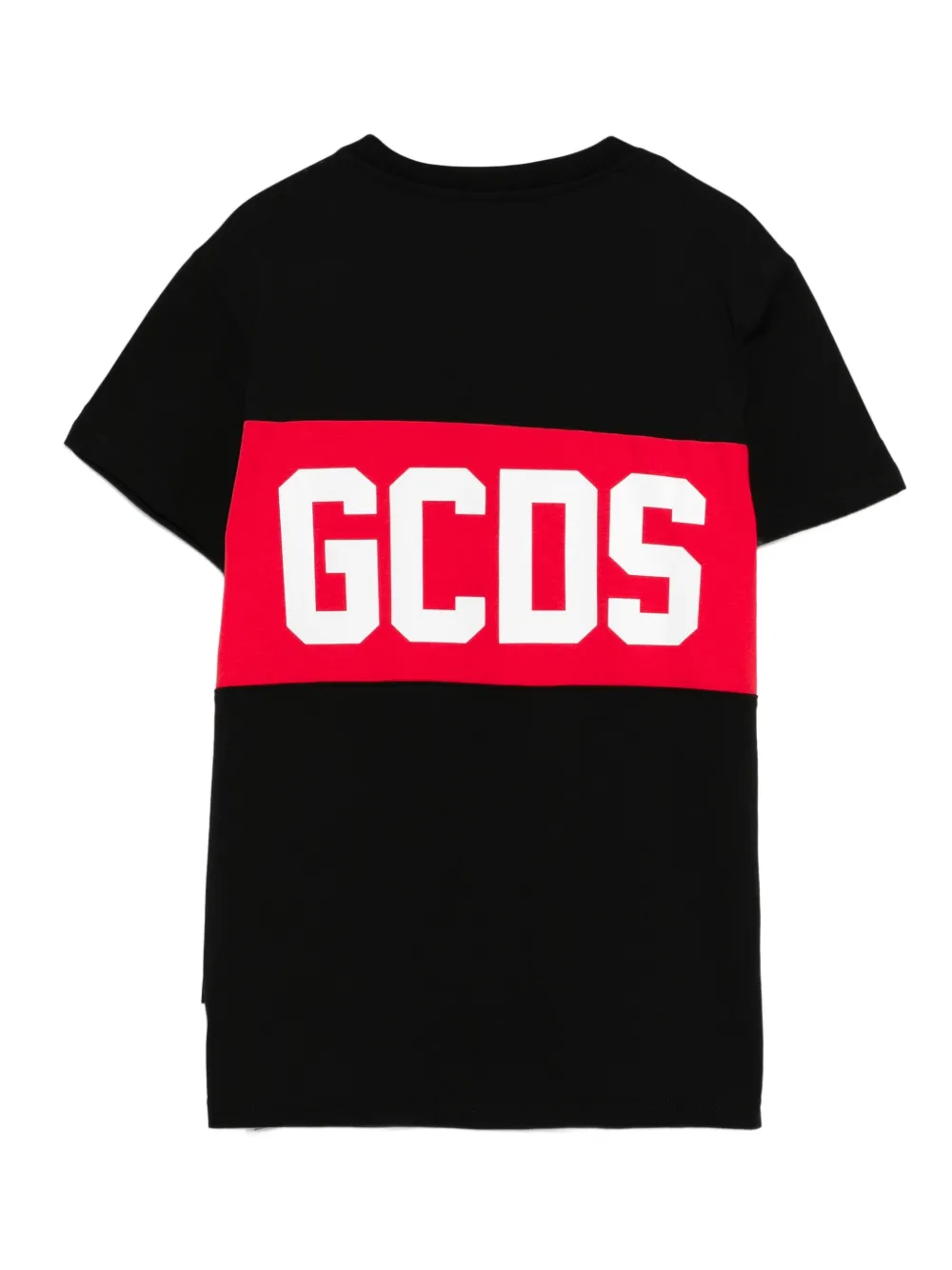 Gcds Kids logo t-shirt Zwart