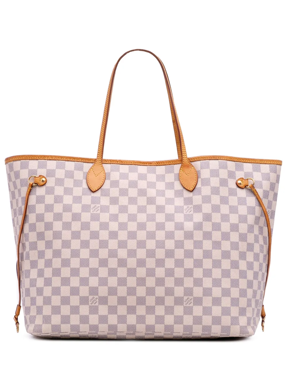 2014 Damier Azur Neverfull GM tote bag