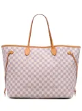 Louis Vuitton Pre-Owned 2014 Damier Azur Neverfull GM tote bag - White