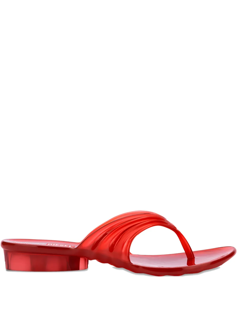 Melissa x Diesel thong flip-flops Red