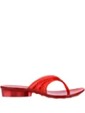 Melissa x Diesel thong flip-flops - Red