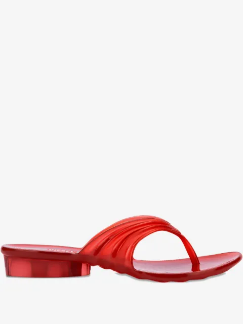 Melissa x Diesel thong flip-flops