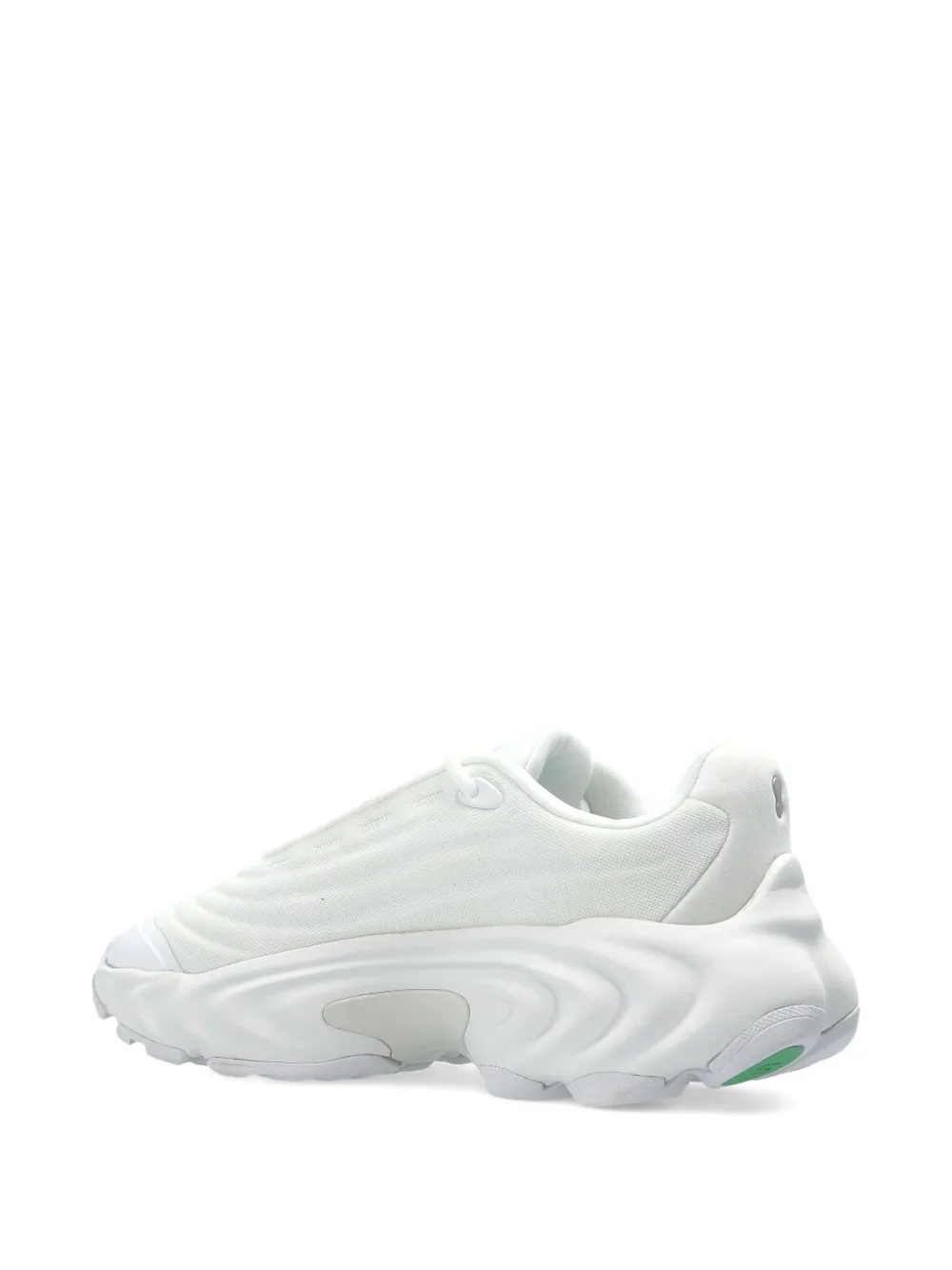 Lacoste textured low-top sneakers Wit