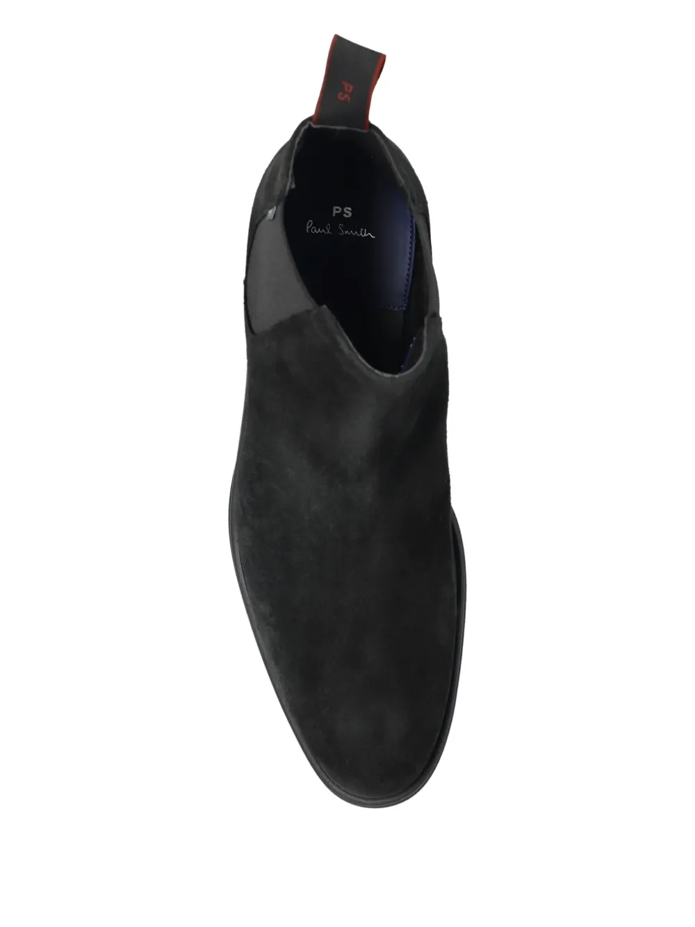 PS Paul Smith elastic-panels suede chelsea boots Black