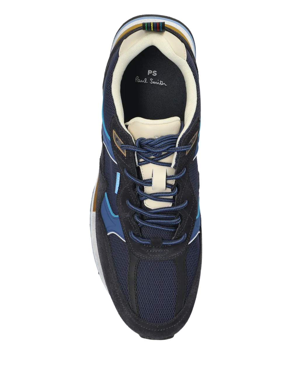 PS Paul Smith suede panelled sneakers Blue