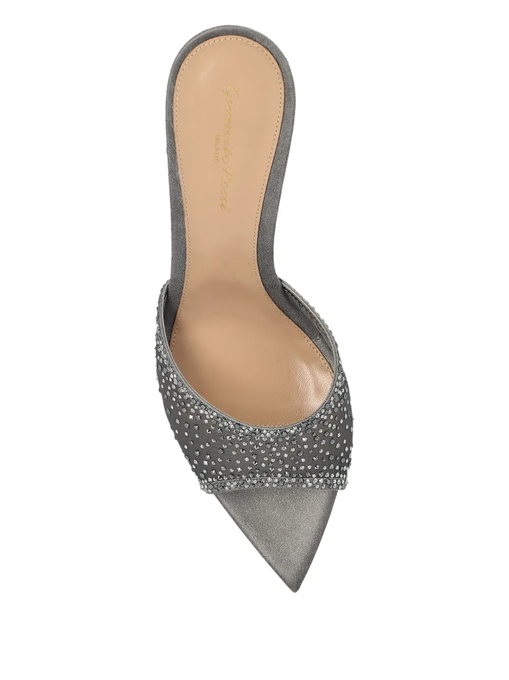 Gianvito Rossi 85mm Rania crystal-embellished heeled mules | Heeled Mules | Image 2