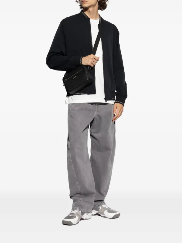 PS Paul Smith ジップアップ ボンバージャケット | ブラック | FARFETCH JP