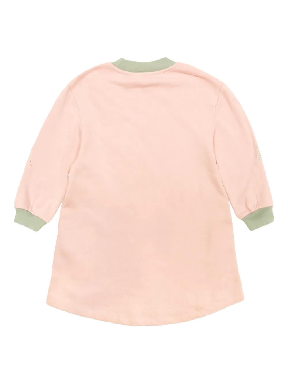 Stella McCartney Kids embroidered cotton dress Roze
