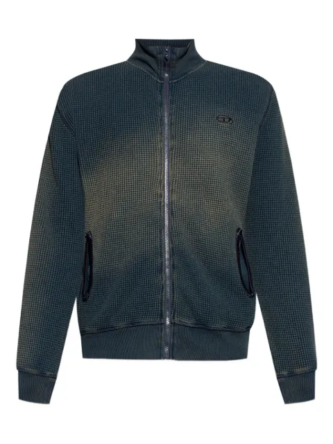Diesel waffle-knit cardigan