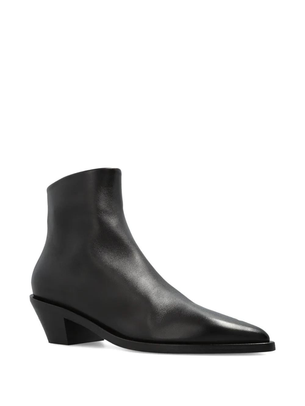 Marsèll 50mm pointed-toe heeled ankle boots Zwart