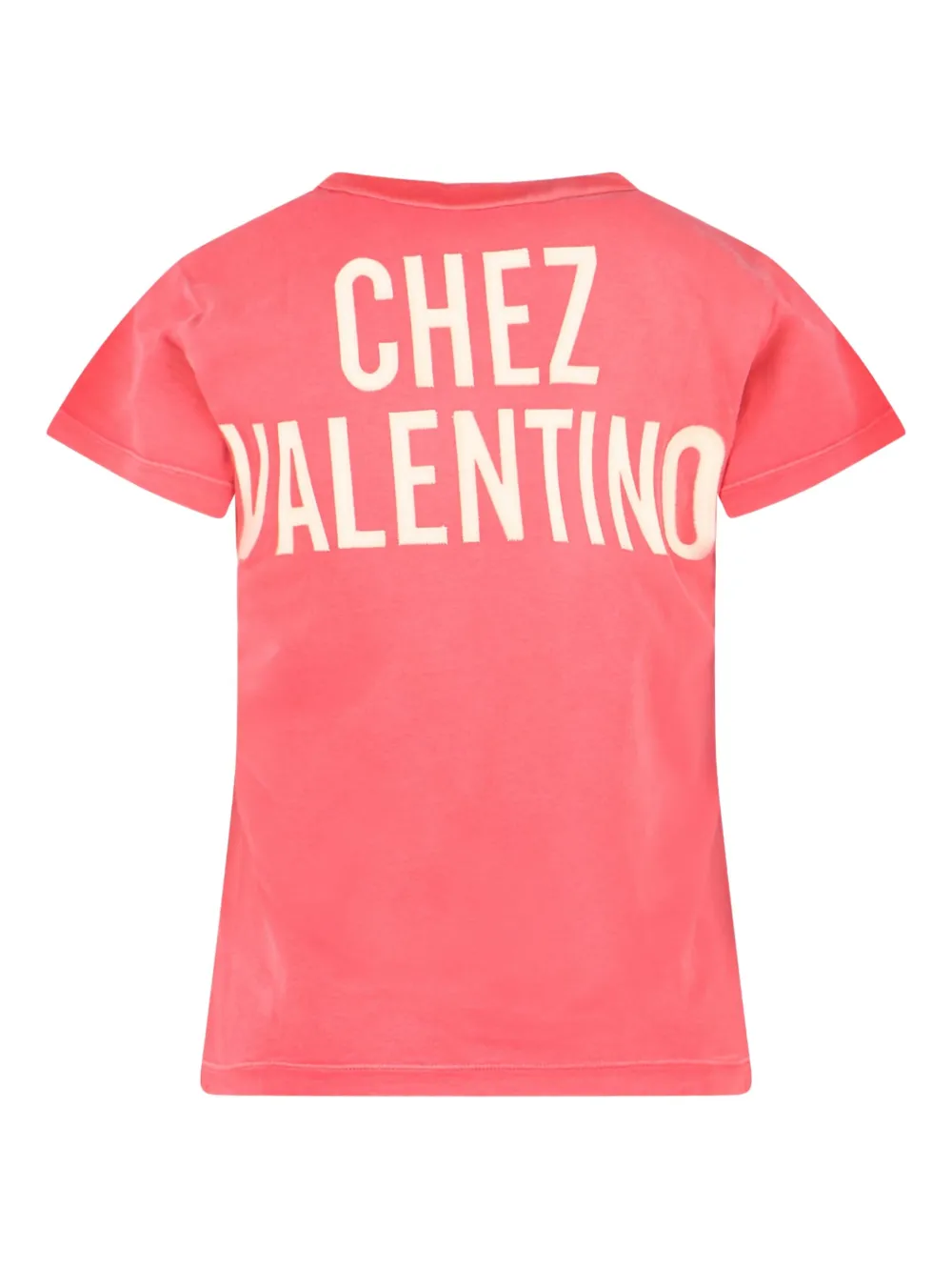Valentino Garavani T-shirt met logoprint Rood