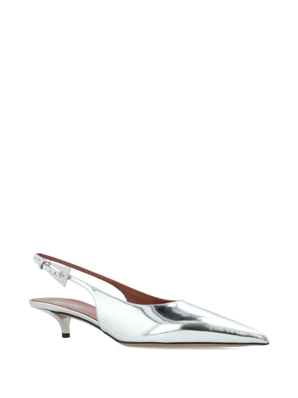 Paris Texas 35mm slingback pointed-toe pumps Grey