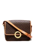 Céline Pre-Owned 1980-1990 small macadam-pattern cross body bag - Brown