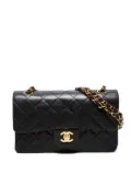 CHANEL Pre-Owned 1997 Matelasse lambskin quilted shoulder bag - Black