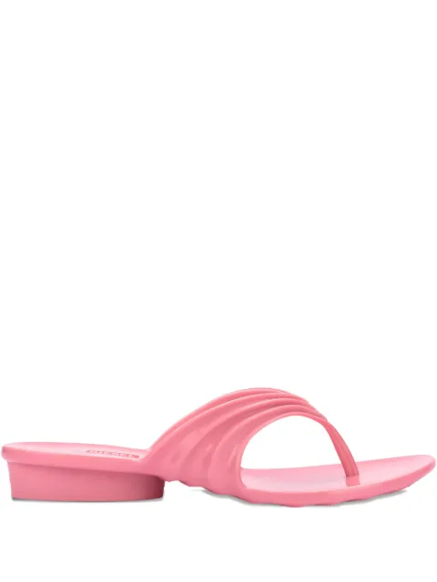 Melissa x Diesel flip-flops
