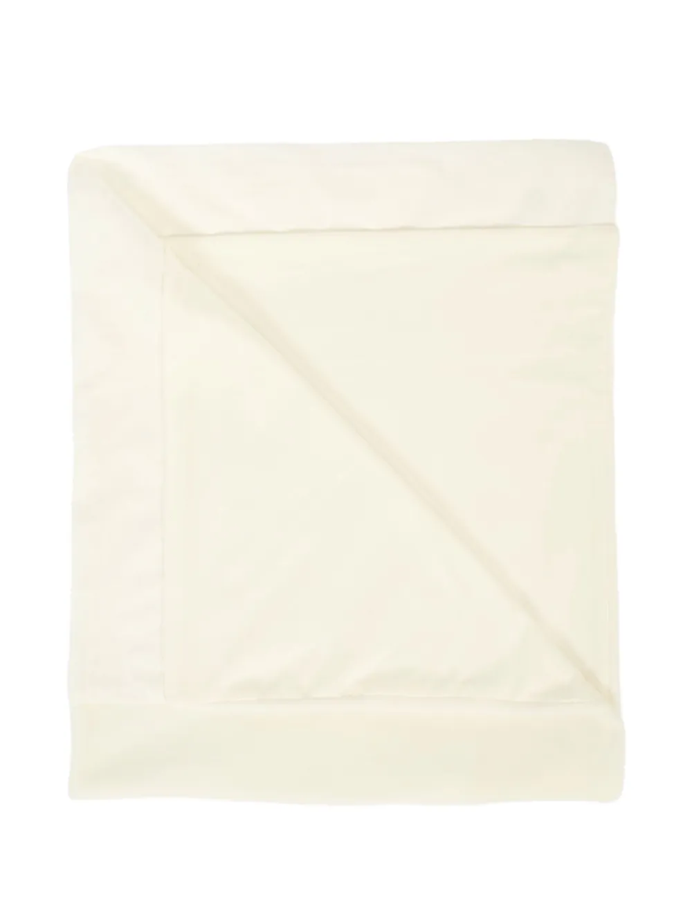 Paz Rodriguez Cotton-cashmere Blanket In White