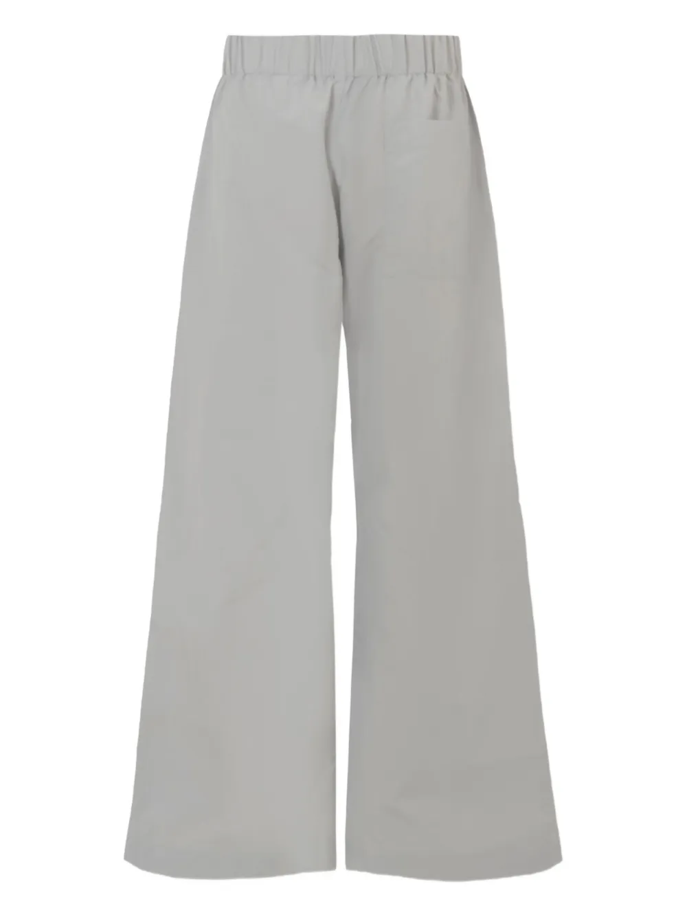 Calvin Klein Kids Broek met wijde pijpen Grijs