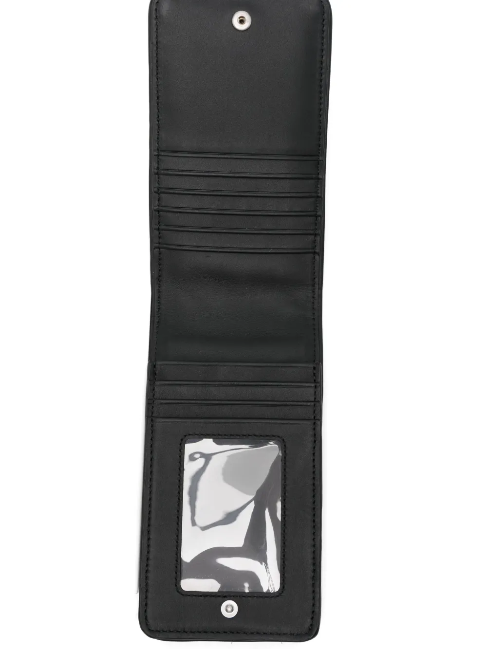 Y-3 Pasjeshouder met logo-reliëf Zwart