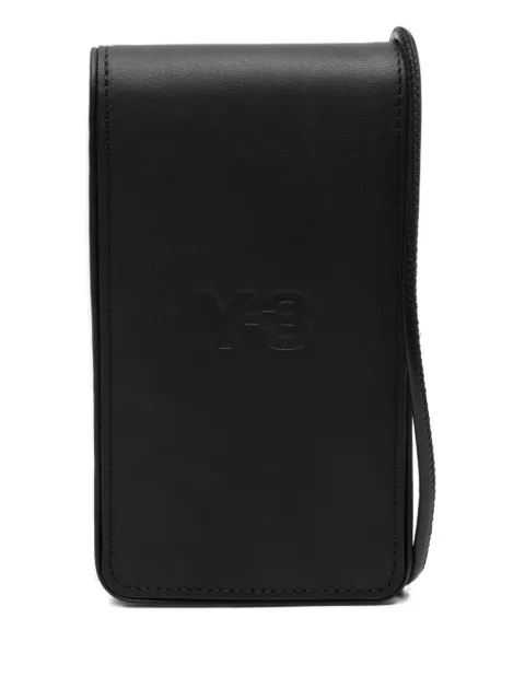 Y-3 porte-cartes à logo embossé