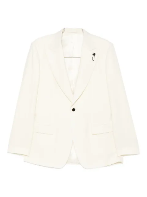 Lardini single-button suit jacket