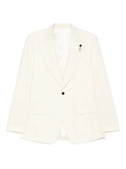 Lardini single-button suit jacket
