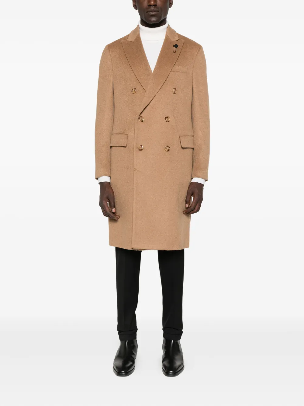 Lardini double-breasted coat | Double Breasted Coats | Image 2