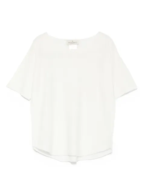 Bruno Manetti boat-neck T-shirt