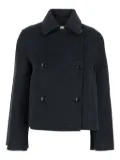 Semicouture double-breasted bell-sleeve jacket - Grey
