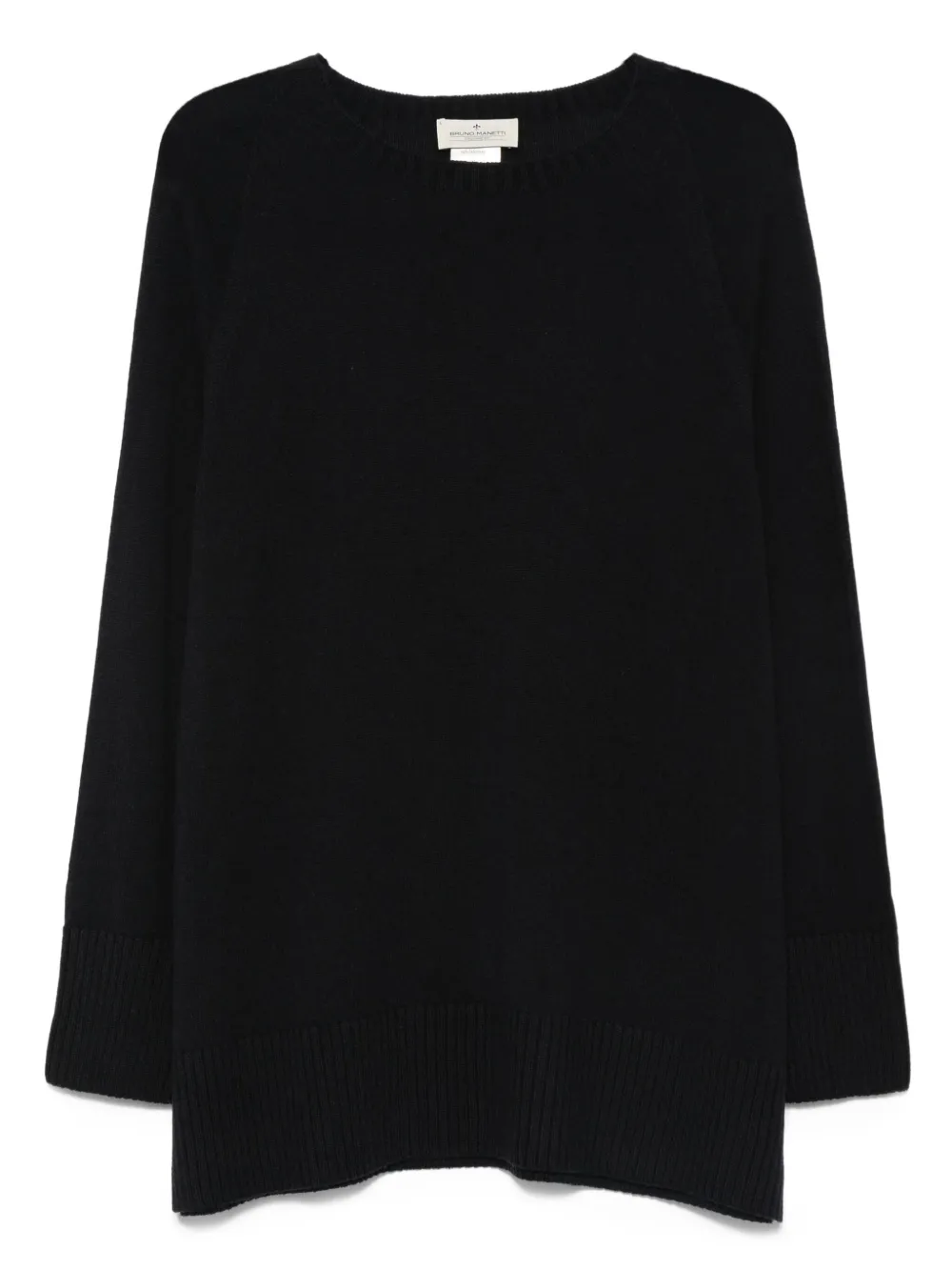 Bruno Manetti round-neck cashmere sweater | Blue | Image 1
