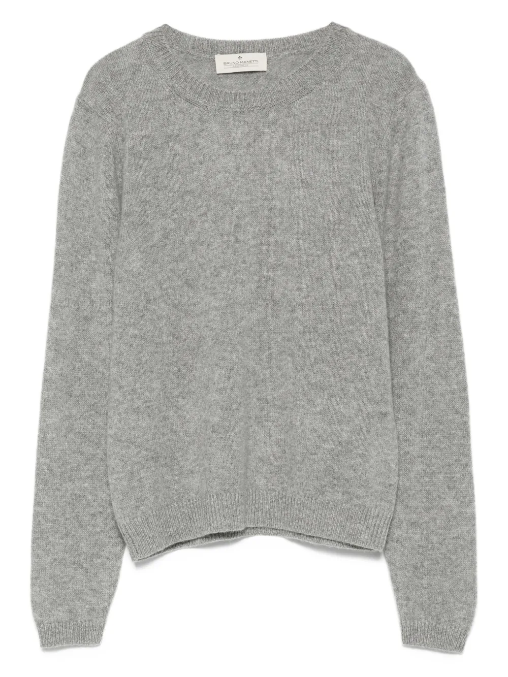 Bruno Manetti cashmere crew-neck sweater | Grey | Image 1