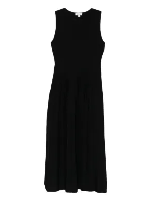 knee length dresses for ladies Anela Sleeveless Midi Dress – Augusta Twenty