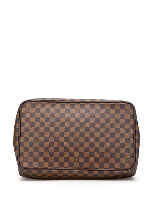美品 ルイ・ヴィトン グリニッジPM ダミエ エベヌ ボストン トートバッグ Louis Vuitton Pre-Owned 2006 ダミエ エベヌ グリニッジ PM