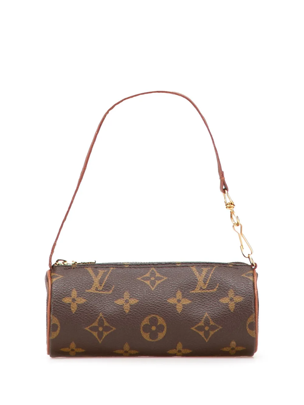 Louis Vuitton Pre-Owned 1990-2025 モノグラム パピヨン ポシェット ハンドバッグ - ブラウン Louis Vuitton Pre-Owned 1990-2025 モノグラム パピヨン ポシェット ハンドバッグ - ブラウン
