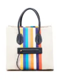 Céline Pre-Owned 2014 Medium Striped Canvas Phantom Luggage tote bag - Brown