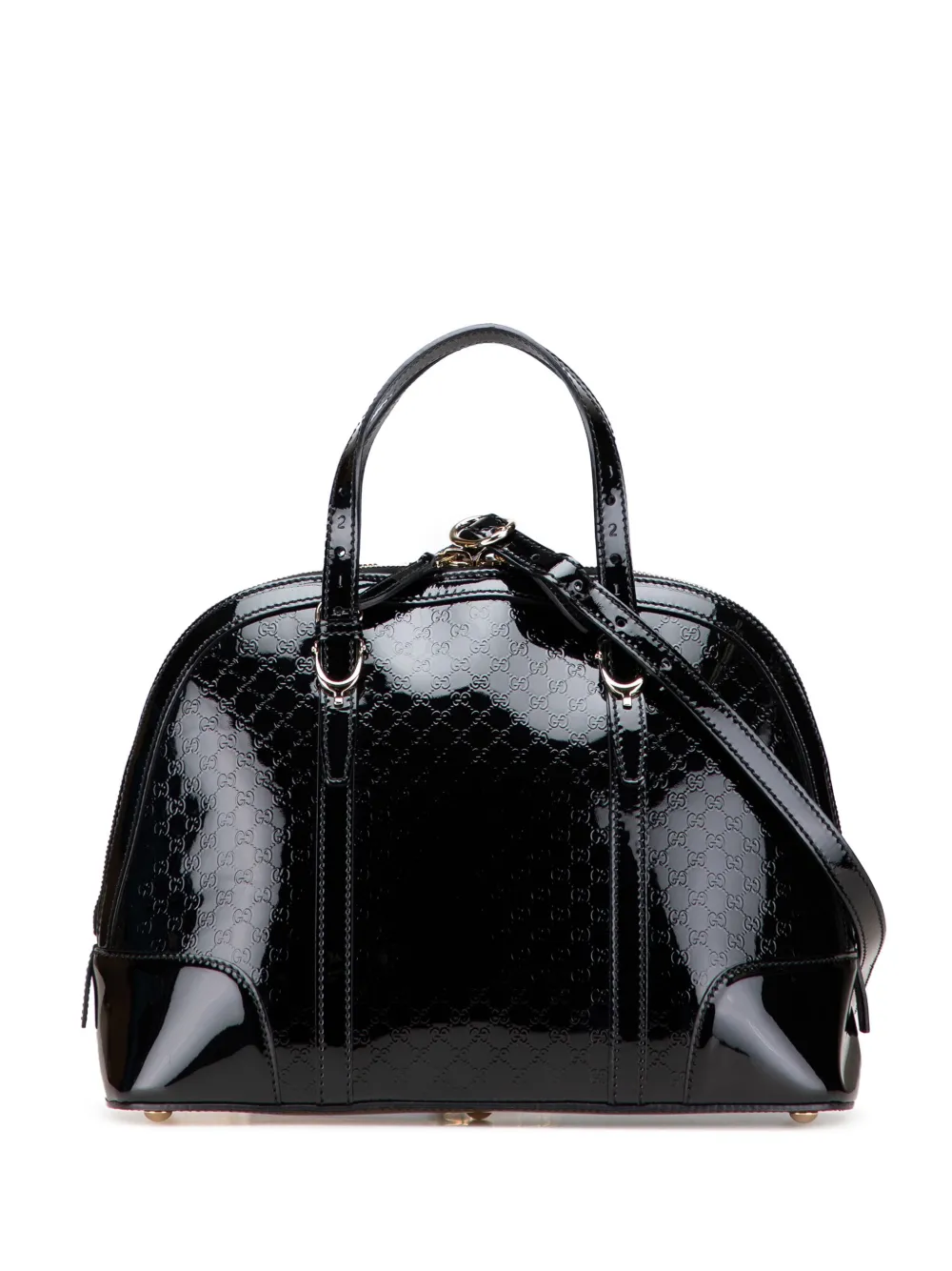 2000-2015 Small Microguccissima Patent Nice satchel