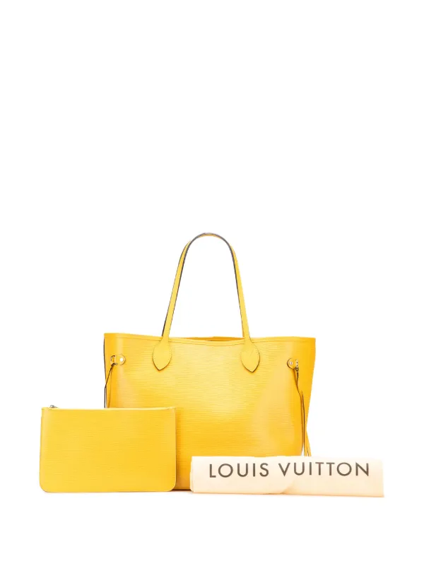 Louis Vuitton Pre-Owned 2013 Epi Neverfull MM Tote Bag | Yellow