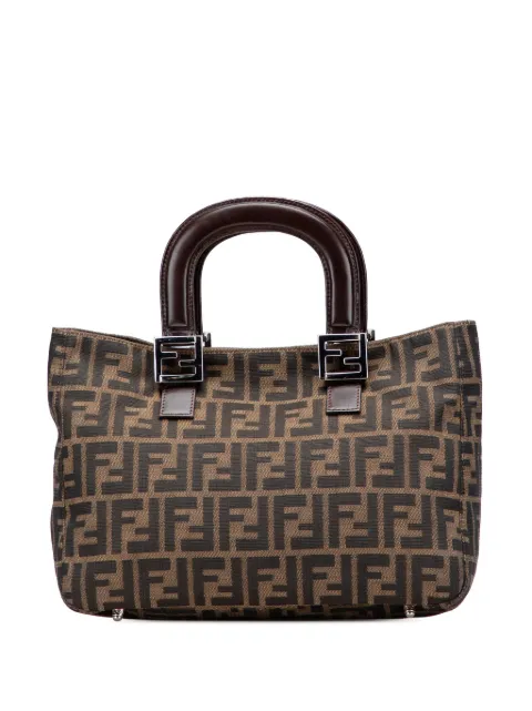 Fendi Pre-Owned 20th Century Small Zucca Canvas Twins tote bag
