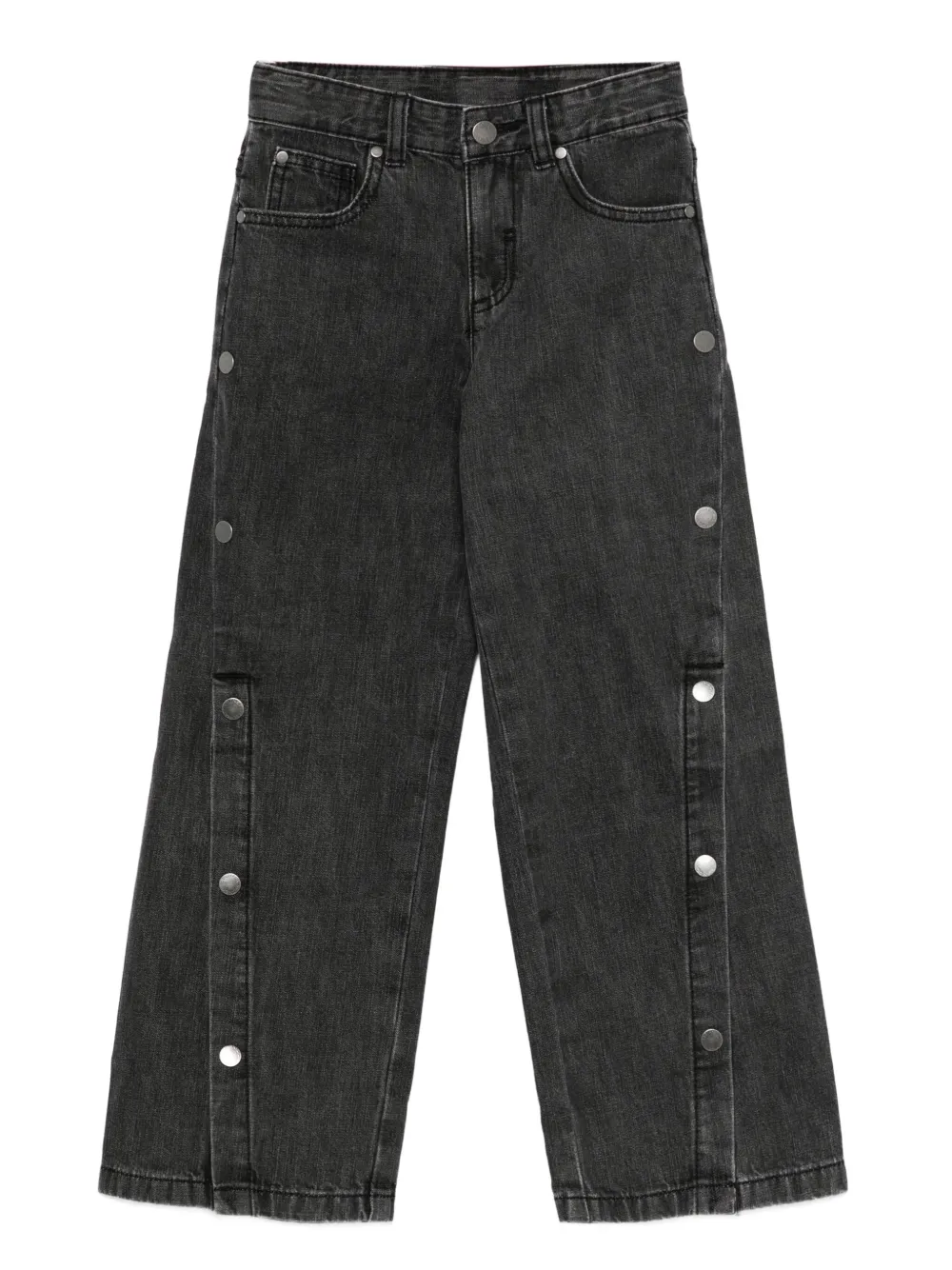Stella McCartney Kids button-detail trousers Zwart