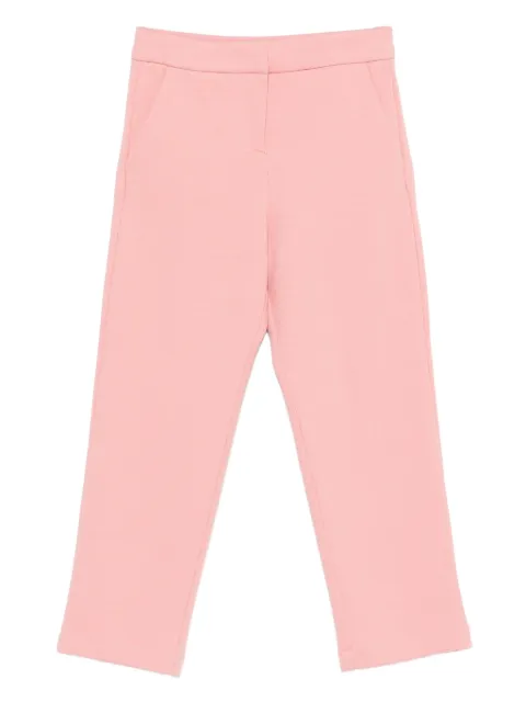 Simonetta heart-detail trousers