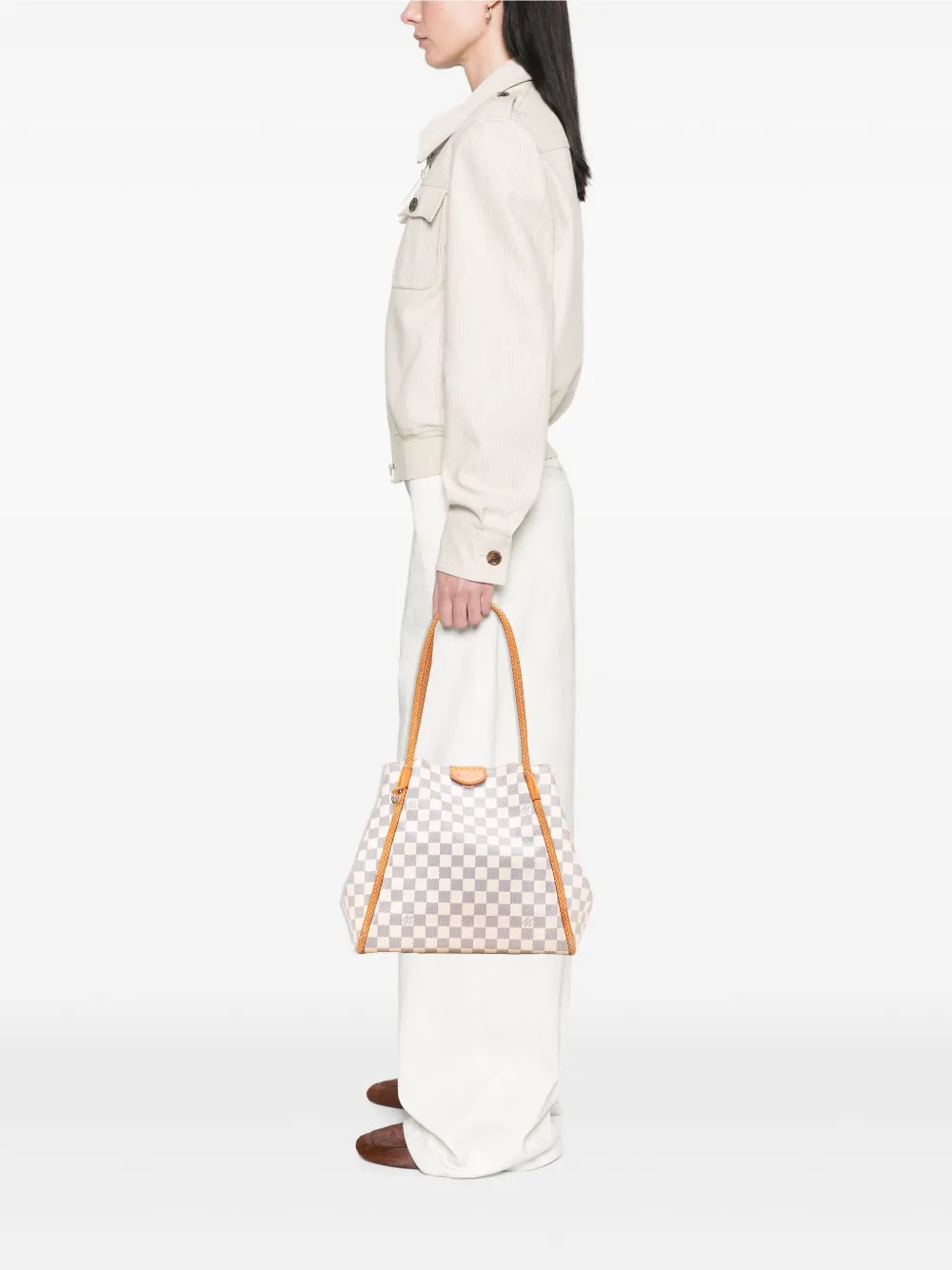 Louis Vuitton Pre-Owned 2017 Damier Azur Propriano tote bag | Pre-Owned | Image 2