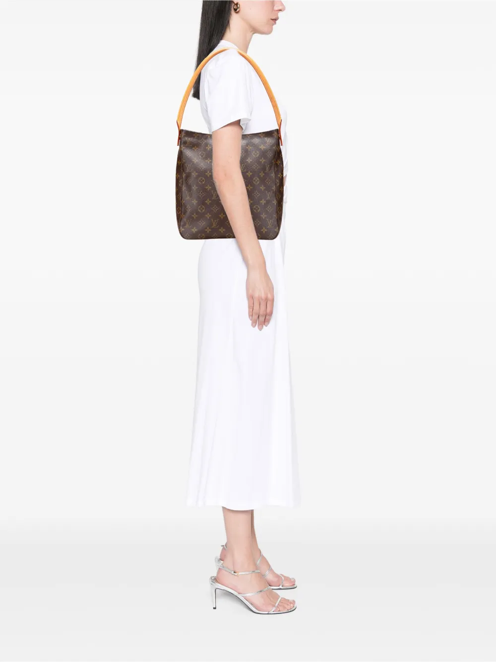 Louis Vuitton Pre-Owned 2000 Monogram Looping GM shoulder bag | Pre-Owned | Image 2