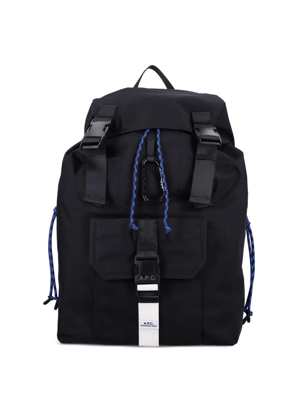 A.P.C. Trek rugzak met gesp Zwart