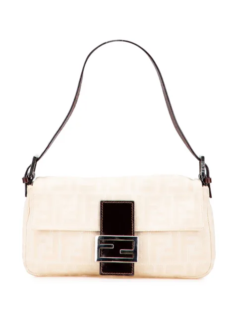 Fendi Pre-Owned 2000-2010 Zucca Canvas Baguette shoulder bag
