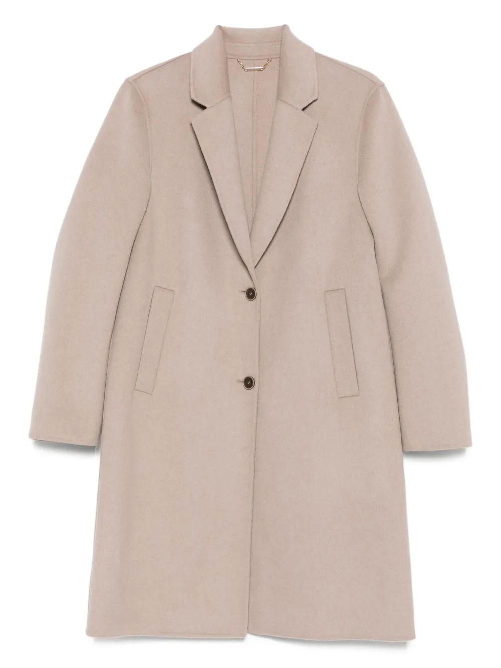 single-breasted coat