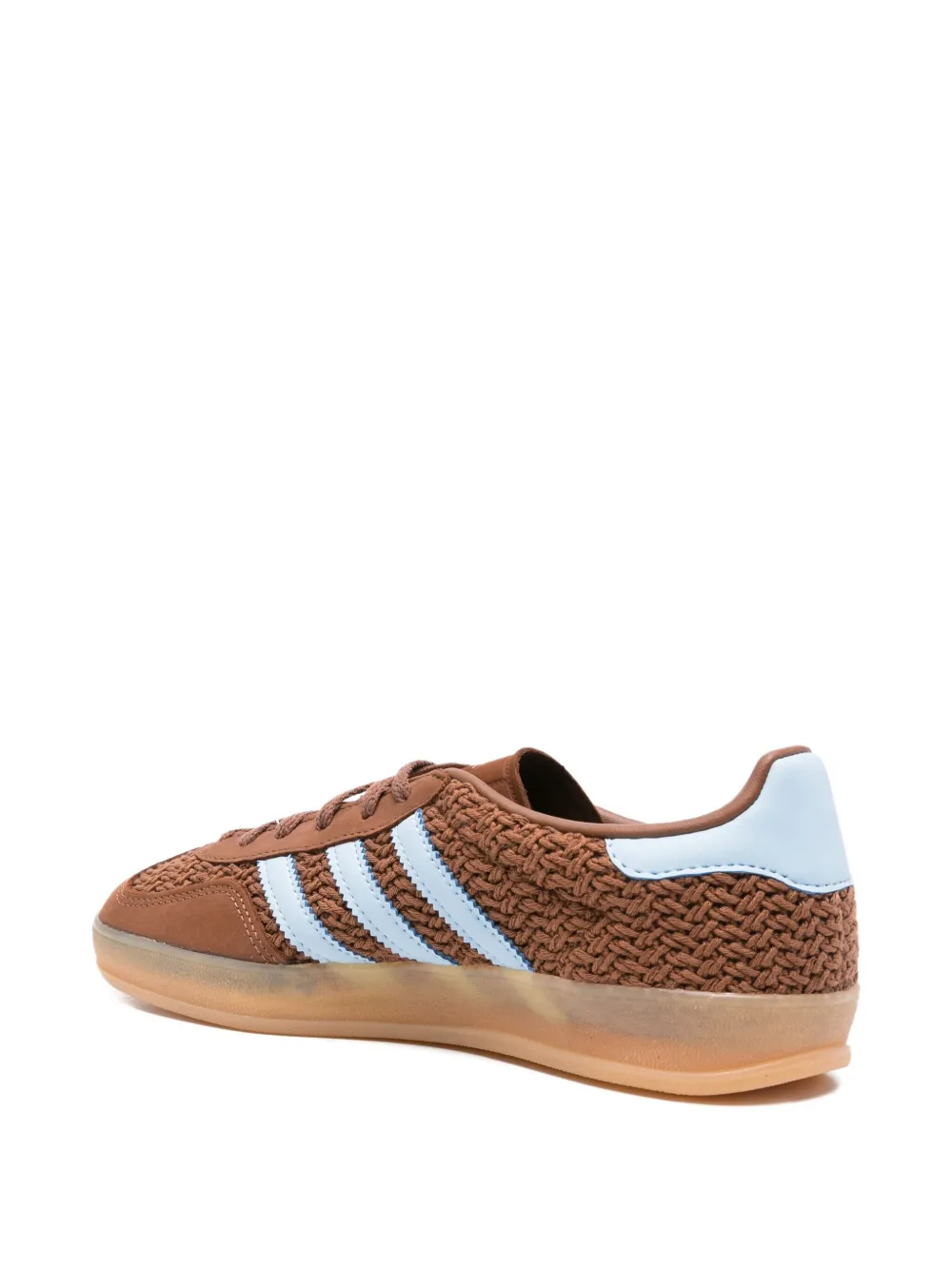 adidas Gazelle leather sneakers Brown