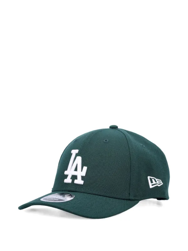 NEW ERA CAP 9Forty LA-embroidered Baseball Cap Green