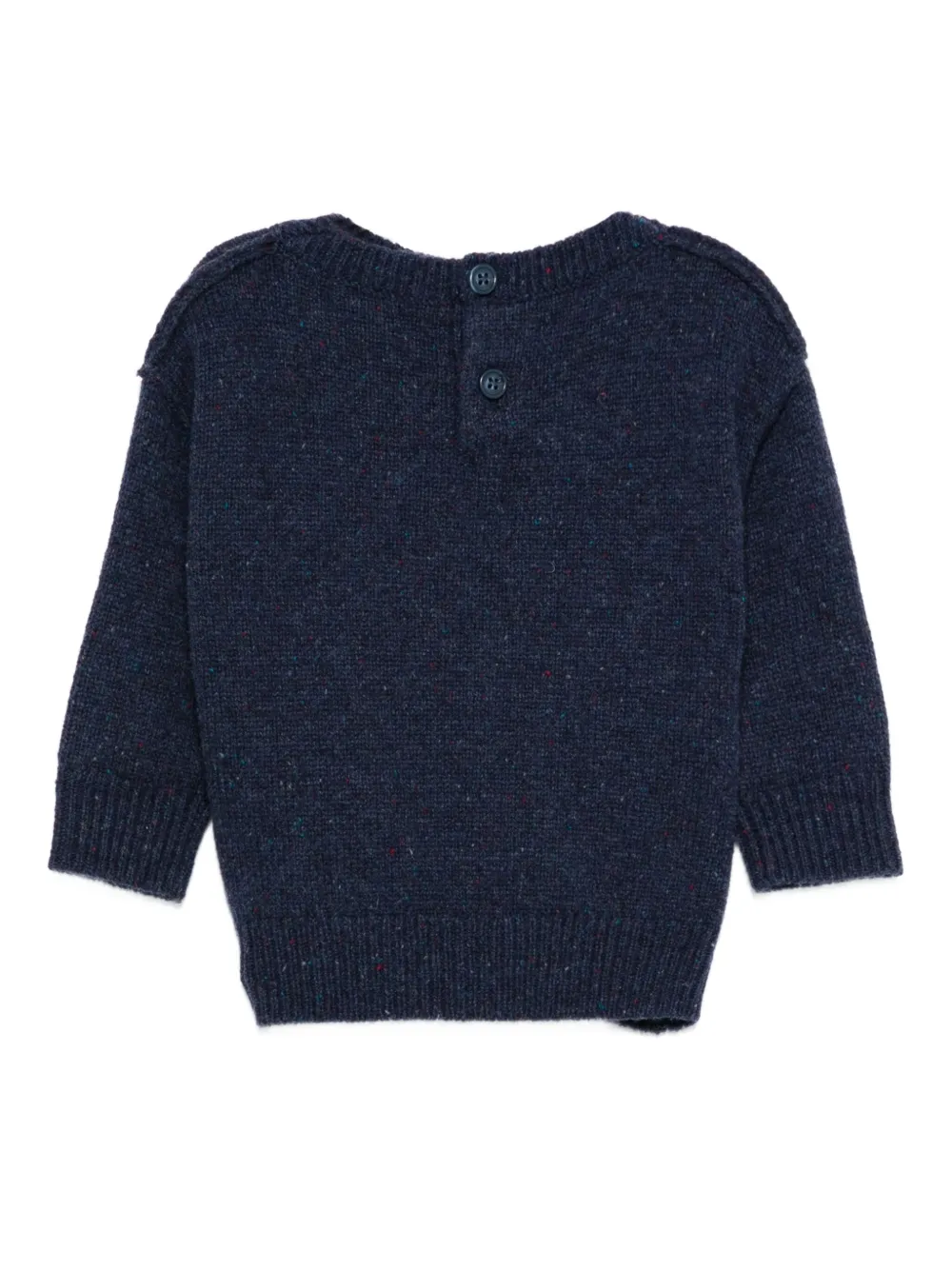 Burberry Kids Big-Ben wollen trui Blauw