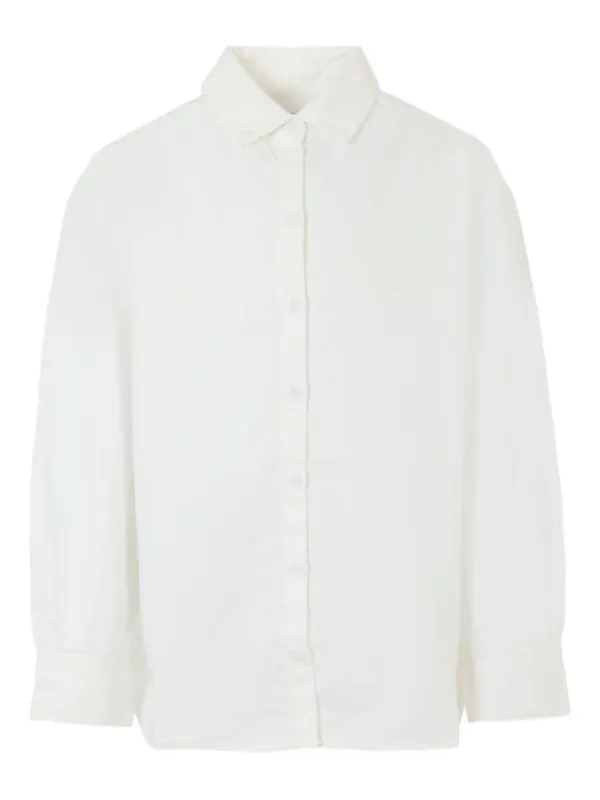 Calvin Klein Kids long-sleeve button-down Shirt | White | FARFETCH Calvin Klein Kids long-sleeve button-down Shirt | White | FARFETCH