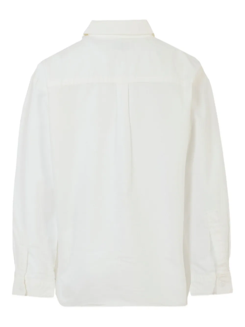 Calvin Klein Kids Shirt met lange mouwen Wit